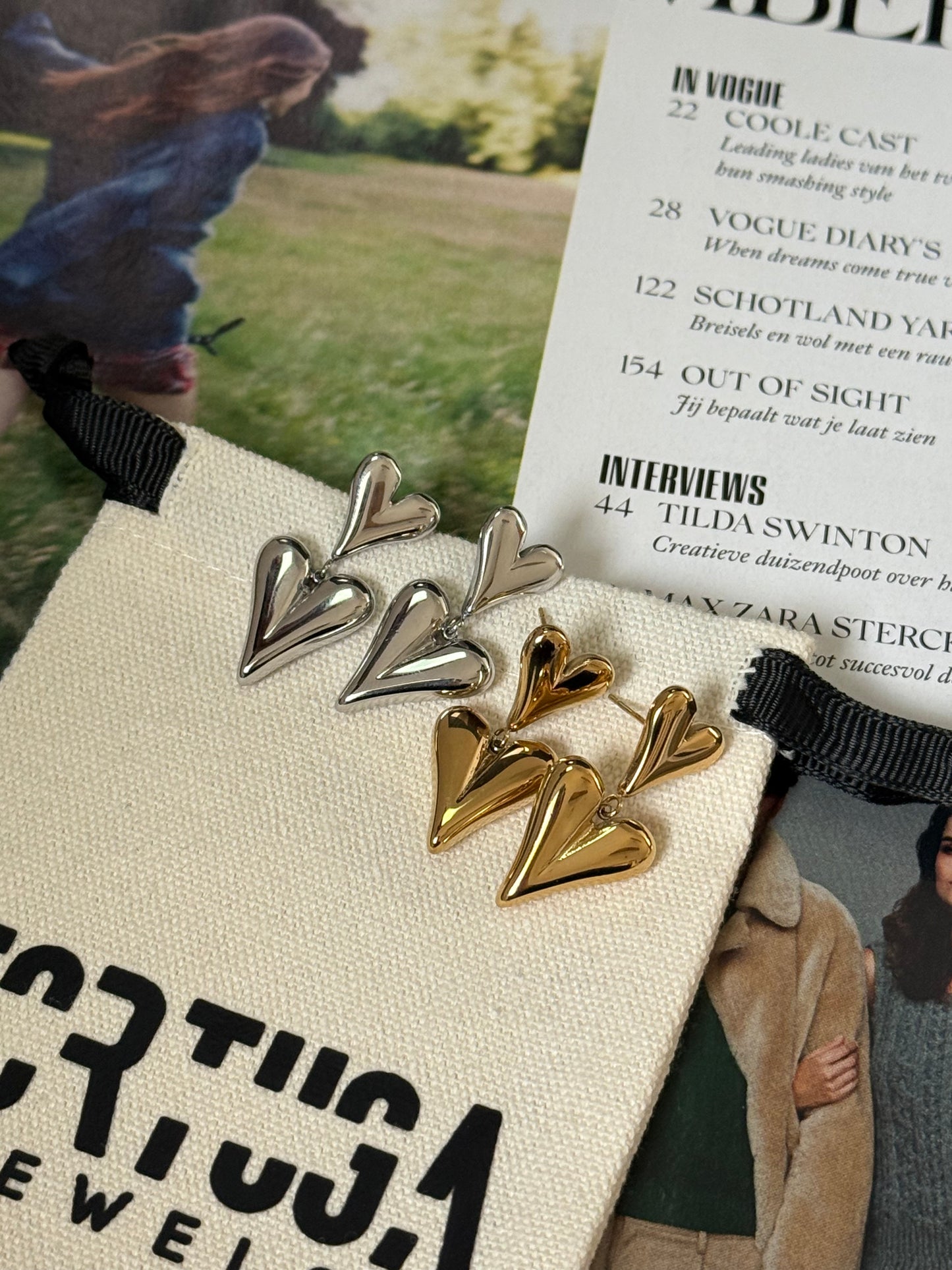 Loving Hearts - Oorbellen