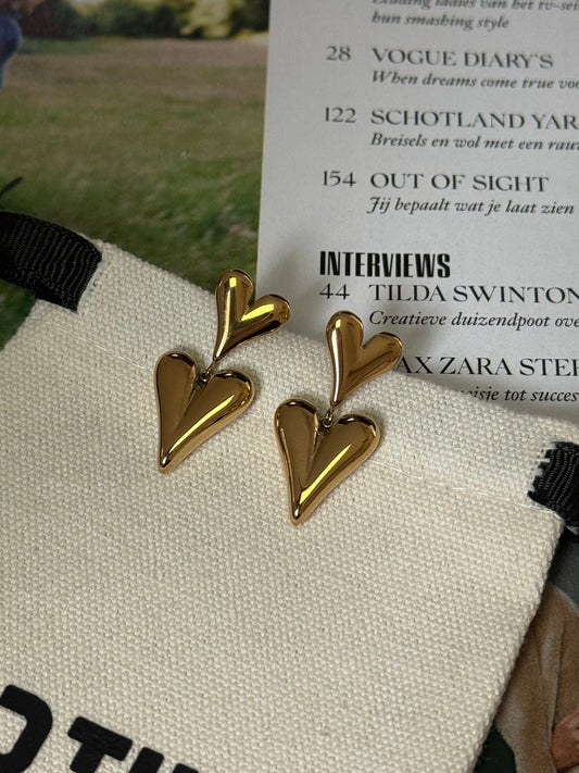 Loving Hearts - Oorbellen