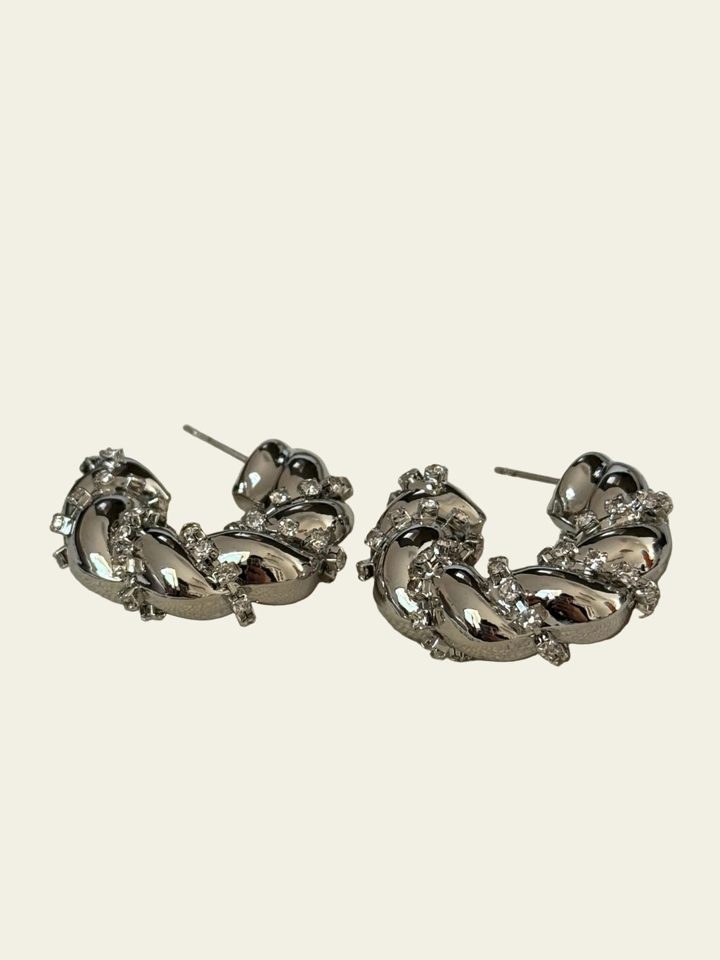 Diamond Twist - Oorbellen