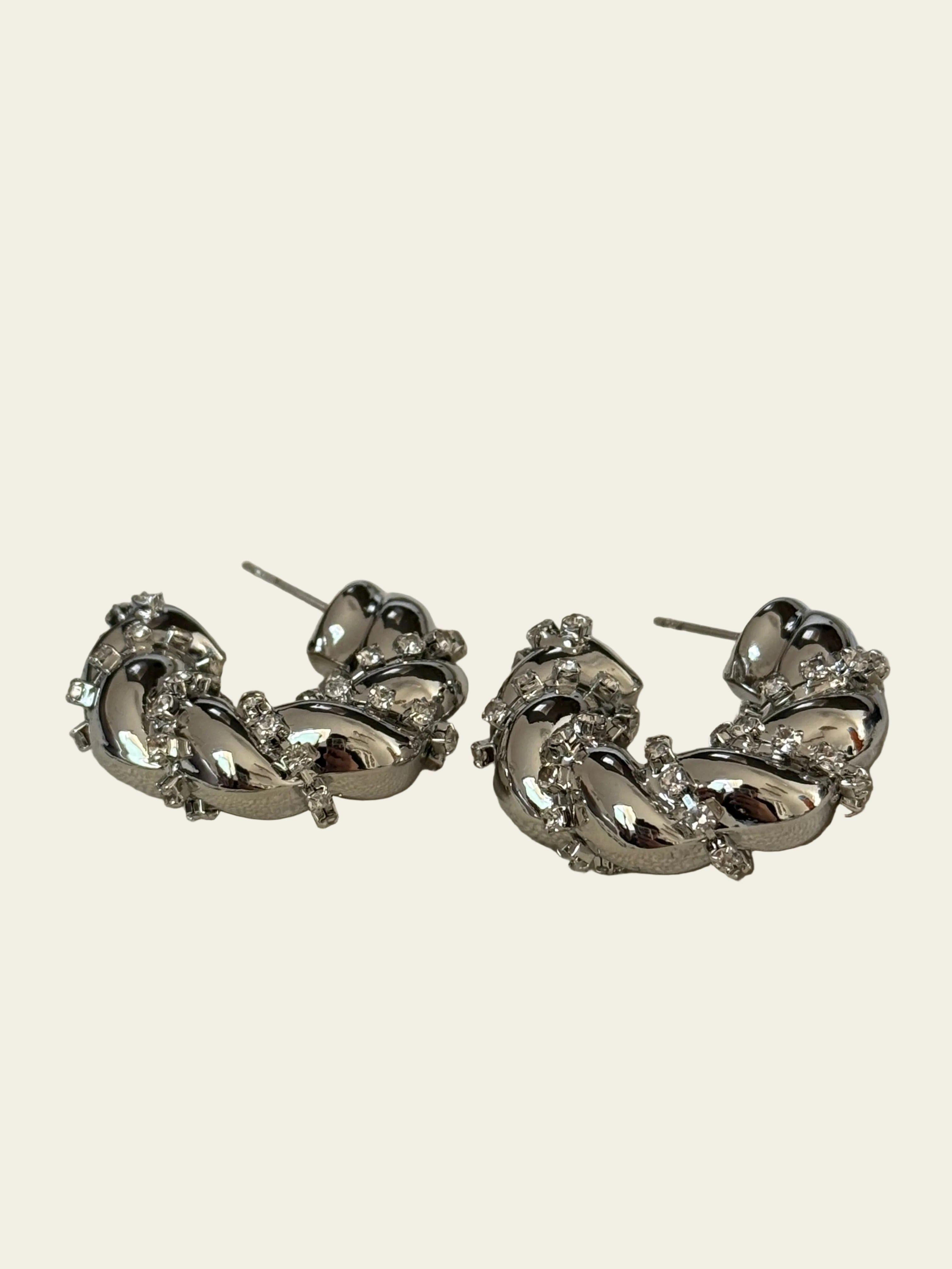 Diamond Twist - Oorbellen