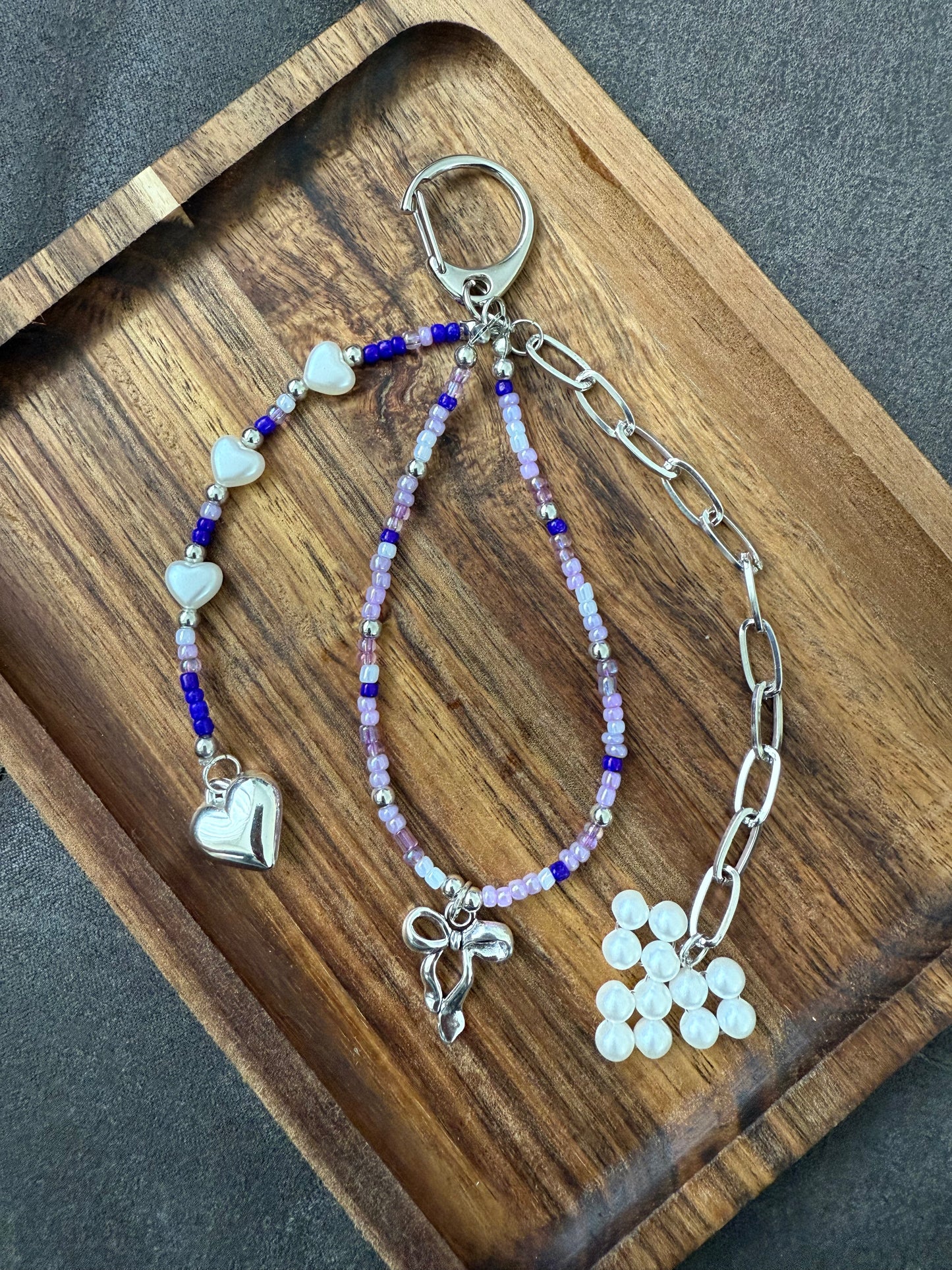 Velvet Plum - Bag Charm